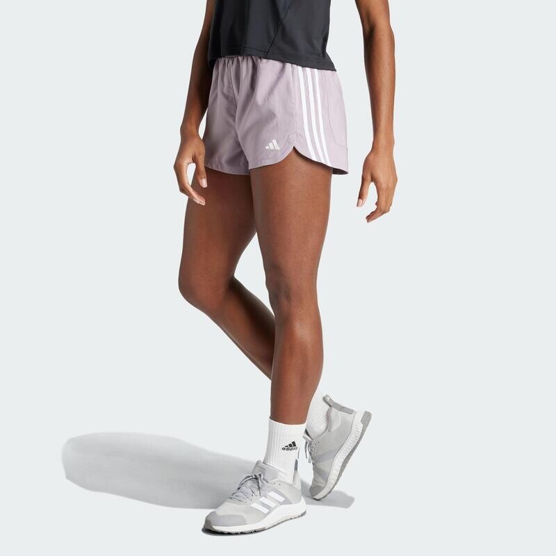 

Тканые шорты с высокой посадкой с 3 полосками Pacer Training ADIDAS, цвет weiss