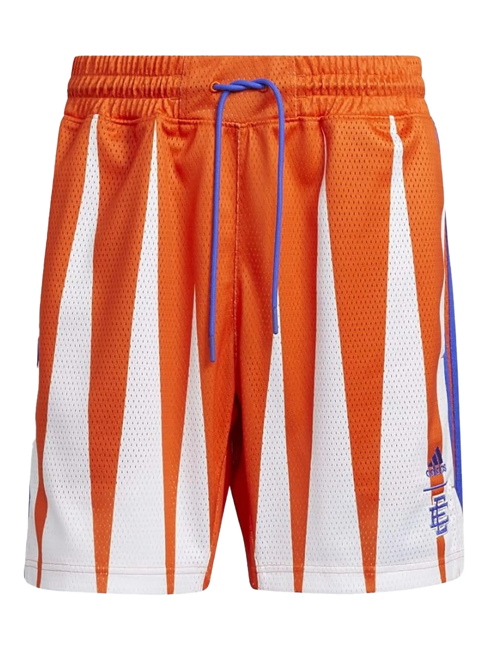 

Шорты с геометричным принтом Adidas, белый