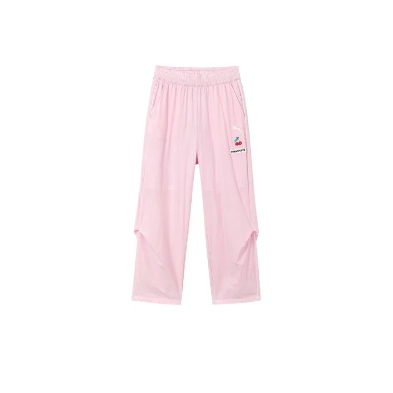 Детские быстросохнущие штаны PUMA Pink