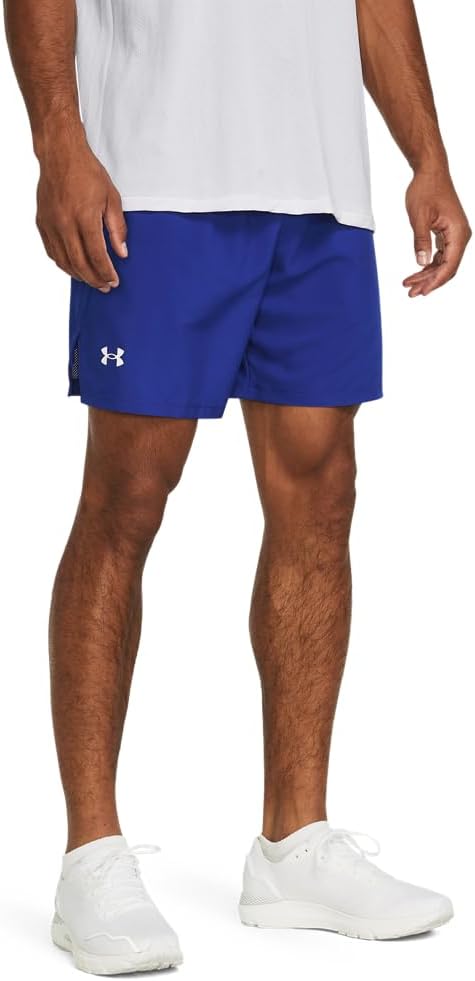 

Мужские шорты Under Armour Launch Run 7 Inch Unlined, (400) Royal/Royal/White
