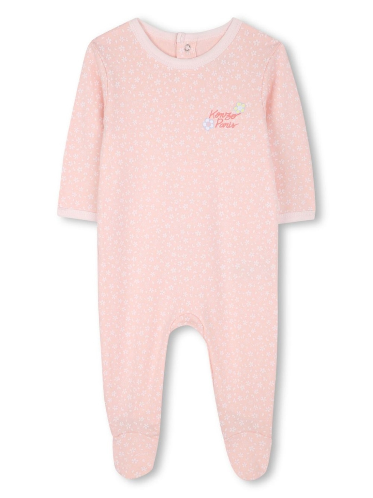 

Kenzo Kids пижама с цветочным принтом, розовый
