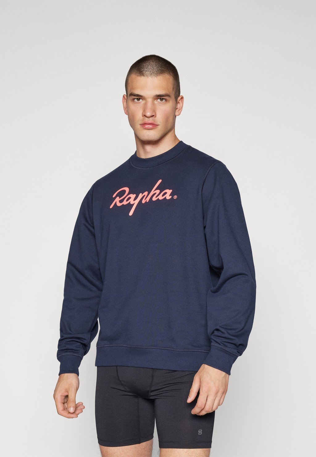 

Толстовка MENS LARGE LOGO Rapha, темно-синий