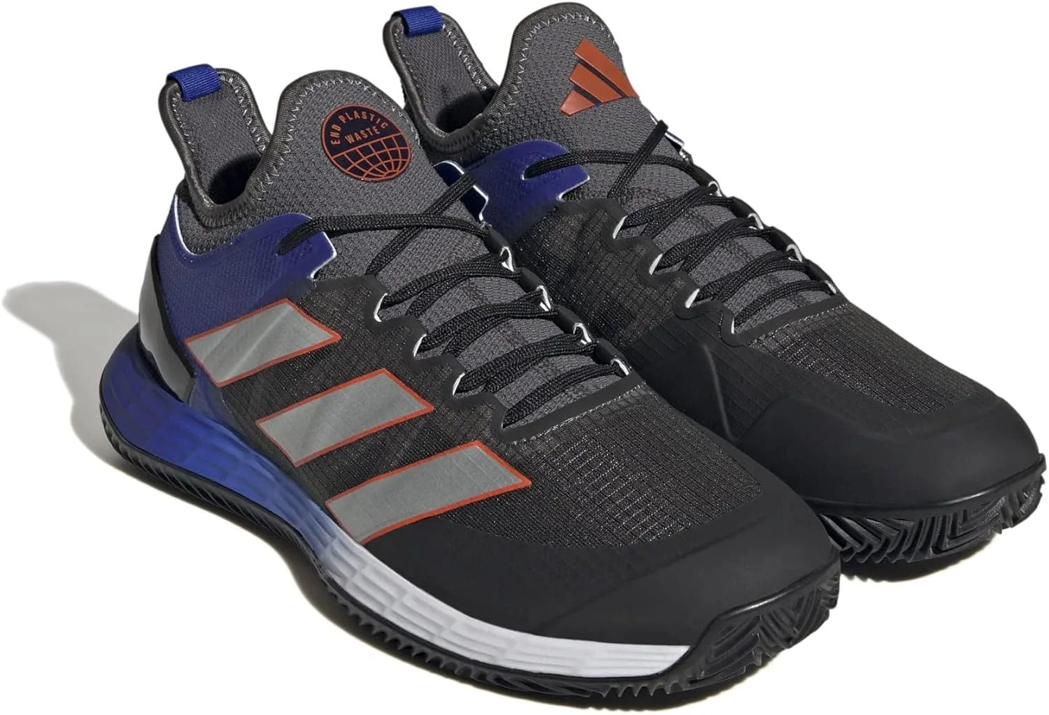Мужские кроссовки Adidas Adizero Ubersonic 4 M Clay Low (не для футбола), красный/серый — фото 2