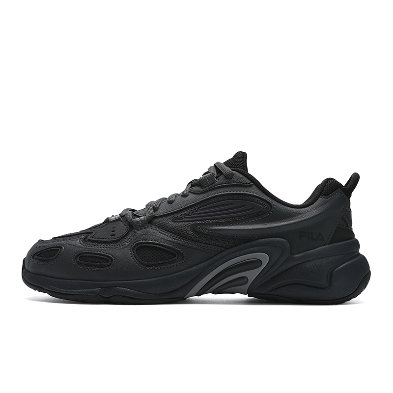 

FILA Дышащие и легкие низкие повседневные туфли мужские, цвет «Shadow Black Grey»