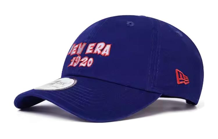 

New Era Хлопковая бейсболка унисекс темно-синяя, Navy Blue