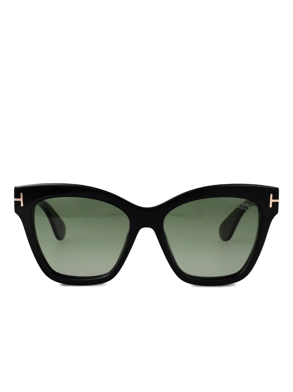 

Солнцезащитные очки в оправе «кошачий глаз» TOM FORD Eyewear, черный