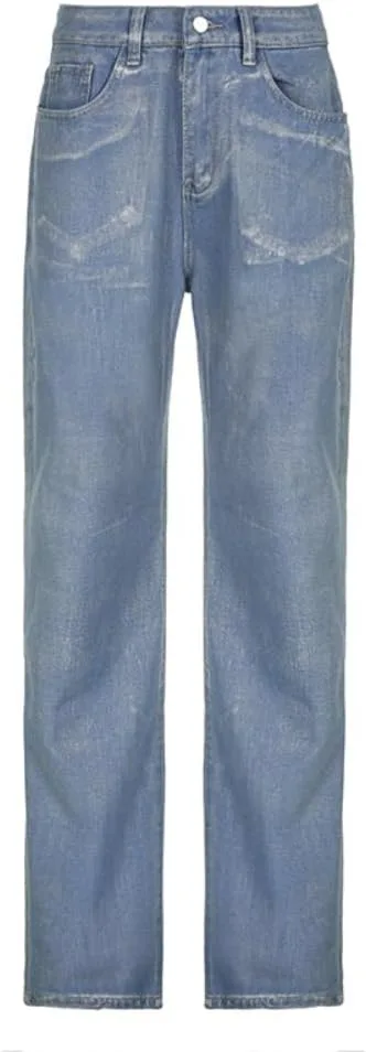 

Прямые джинсы y2k в стиле ретро GGPJ