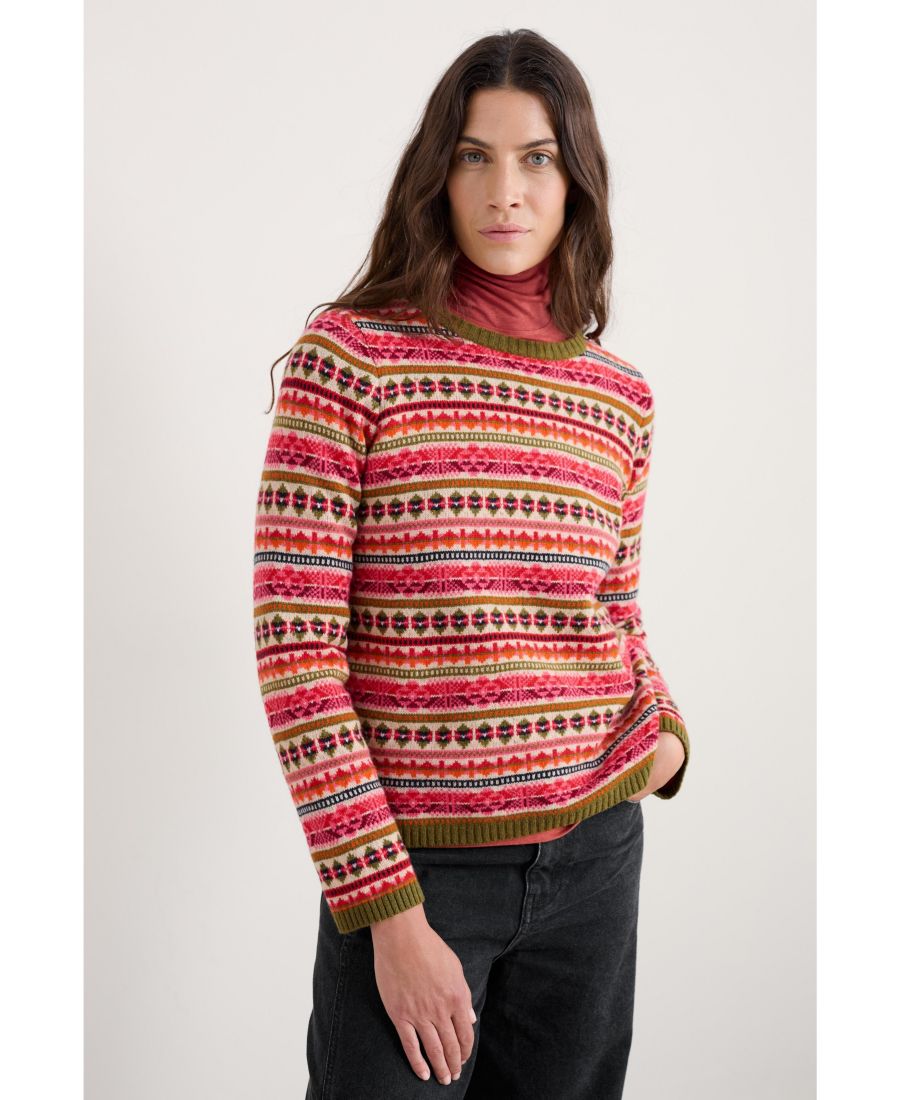 

Женский свитер Percella Cove Seasalt Cornwall, Scillia aran multi