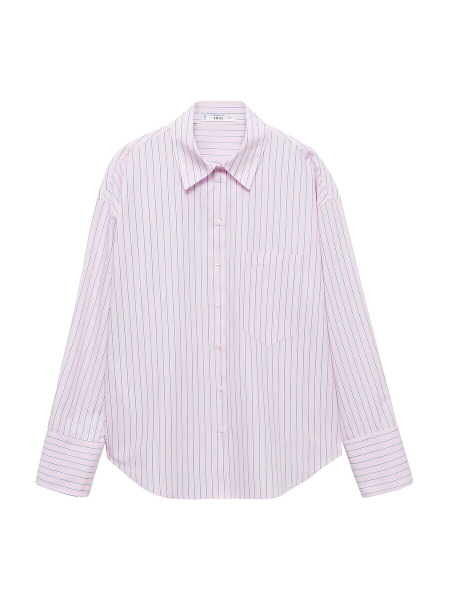 

Длинная блузка MANGO Blouse JOHN, розовый