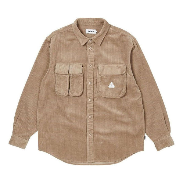 

Рубашка fw22 cargo cord shirt 'brown' Palace, коричневый