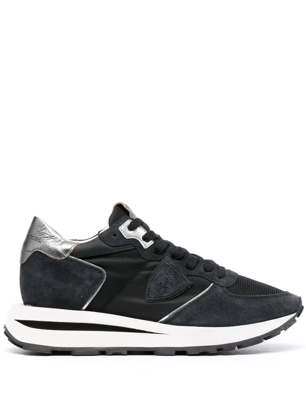 Кроссовки Trpx со вставками Philippe Model Paris, черный