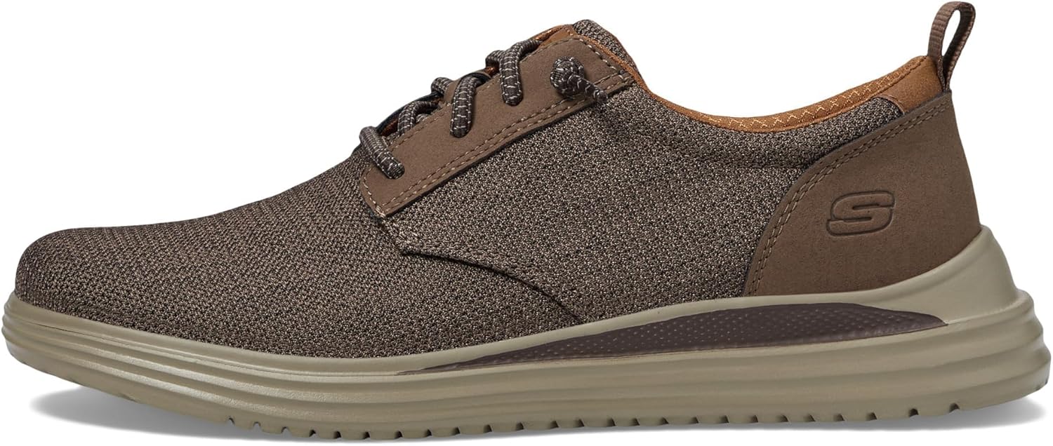 Мужские кроссовки Skechers Proven-Gladwin, коричневый — фото 4