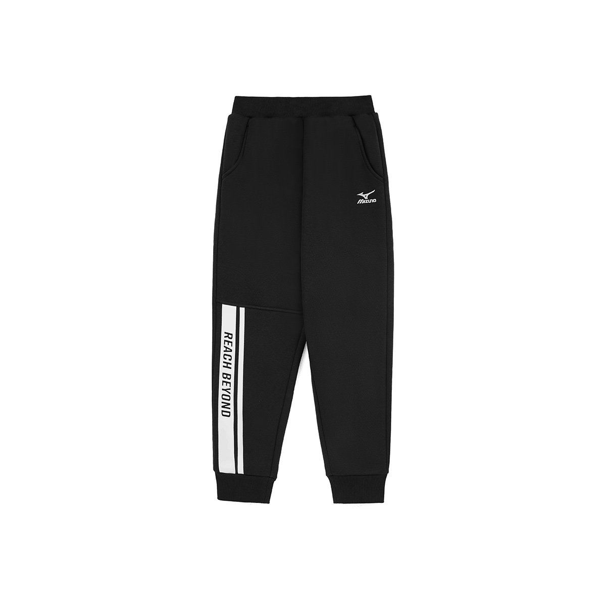 Вязаные спортивные брюки детские Mizuno, Хизер Грей — фото 2