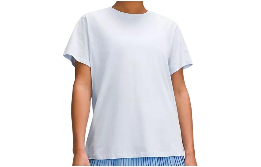 

Футболка All Yours SS22 с рукавом дроп-шолдер женская Lululemon, синий