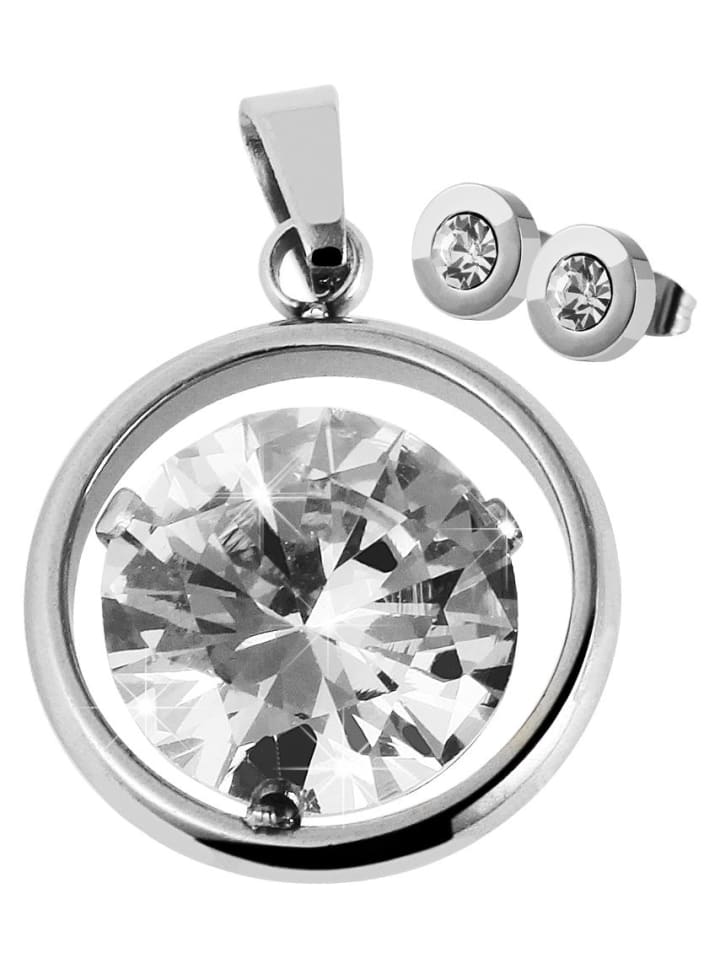 

Adeliás Женский кулон из нержавеющей стали серебристого цвета