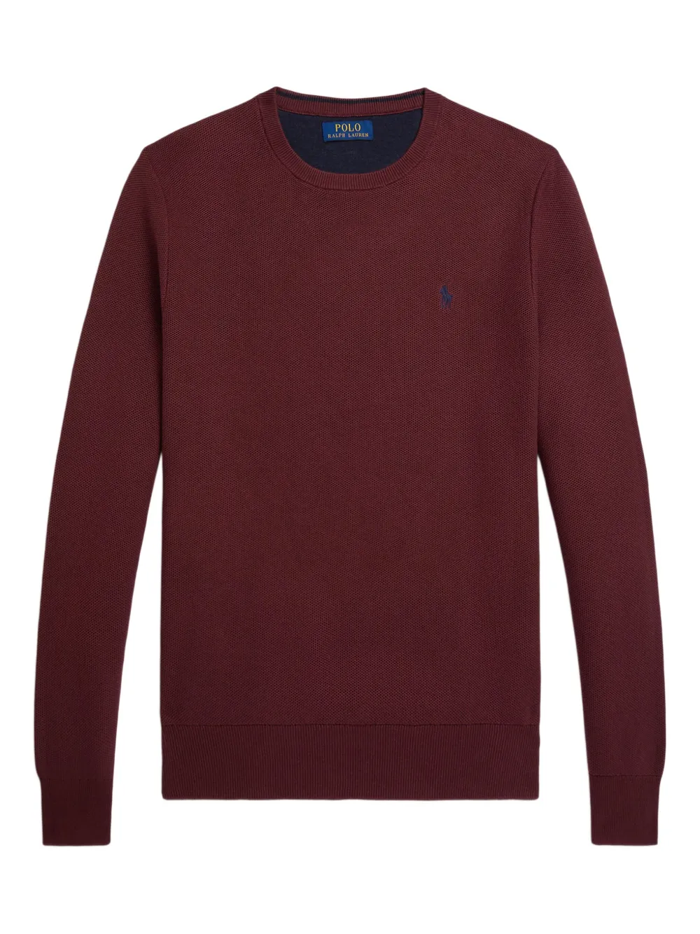 

Свитер с вышитым логотипом POLO RALPH LAUREN, красный