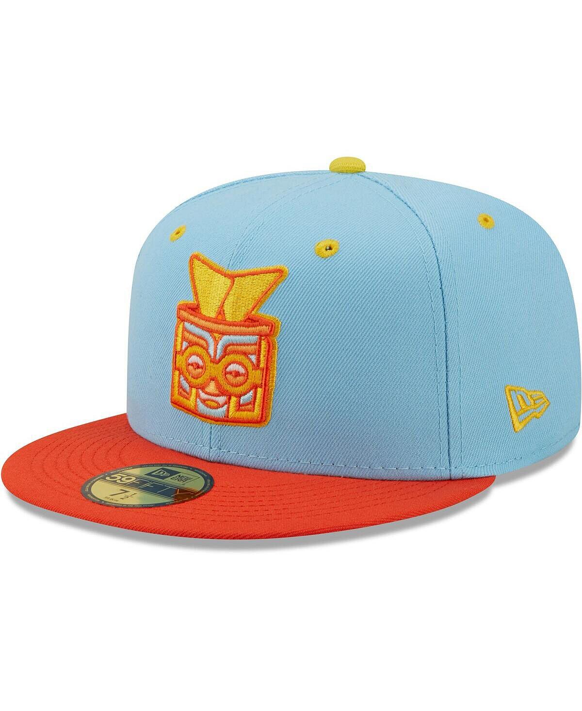 

Мужская светло-голубая, оранжевая приталенная шляпа Rayados de Winston-Salem Copa De La Diversion 59FIFTY New Era