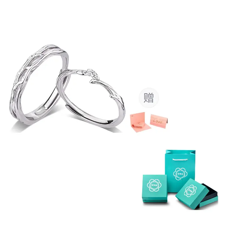 

Bailijin Кольцо из чистого серебра 999 пробы, унисекс