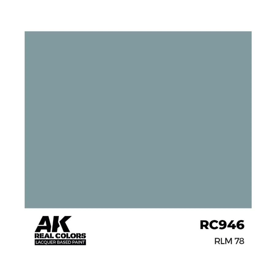 

РЛМ 78, Paint - Real Color, Dropper Bottles (AK-Interactive)