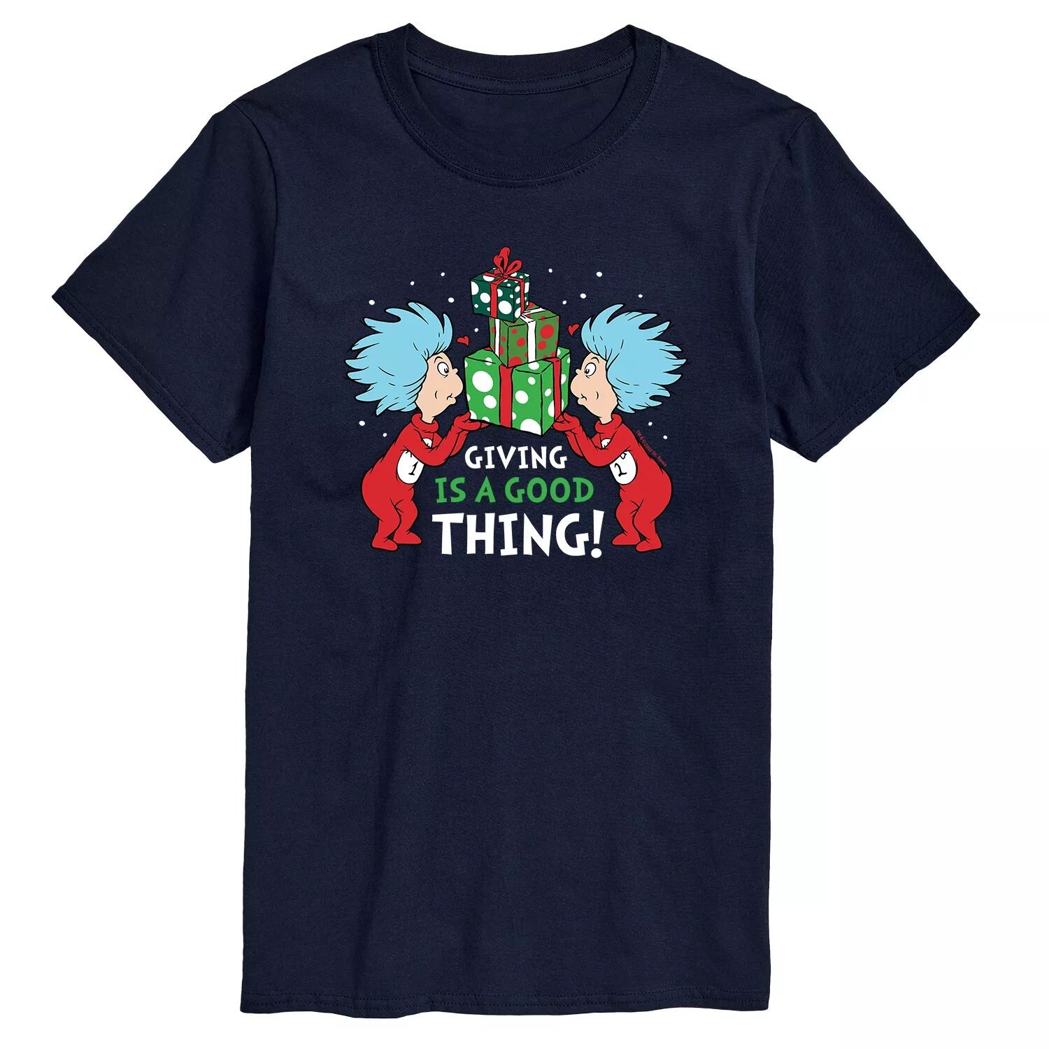 

Мужская футболка Dr. Seuss Giving Is A Good Thing Licensed Character