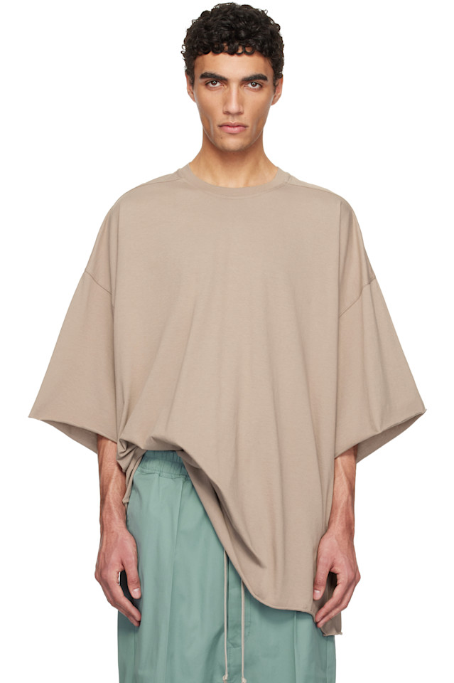 

Футболка Hollywood Tommy Rick Owens, цвет flesh