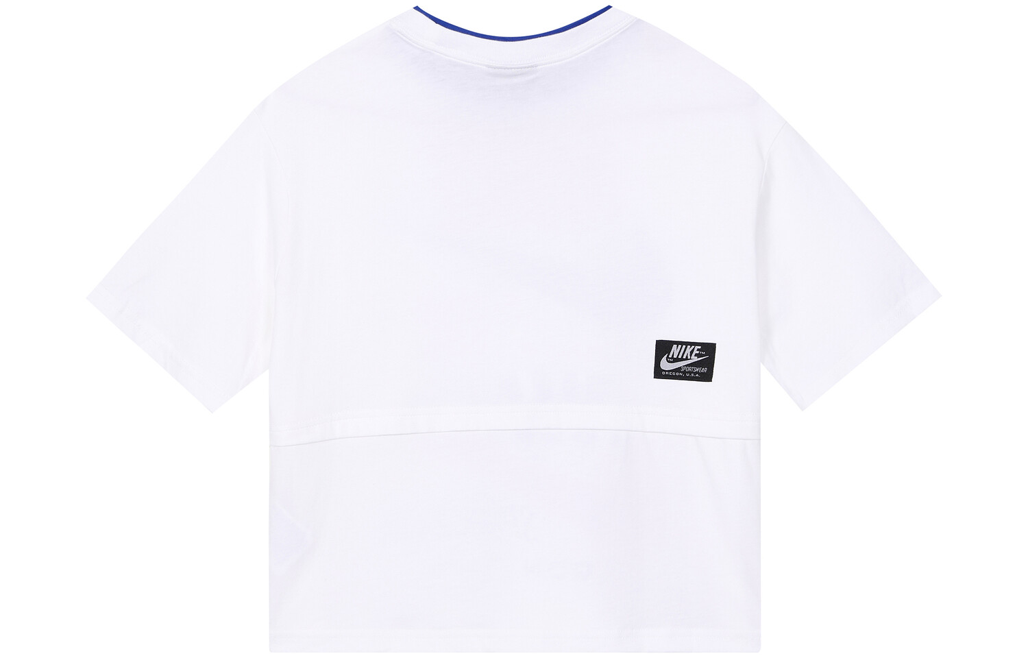 Футболка Nike Regular Fit Short Sleeve CJ2041-100, белый — фото 2