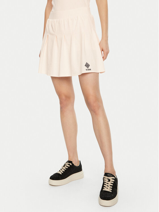 

Мини-юбка regular fit V5RD00 KCOK1 Guess, белый