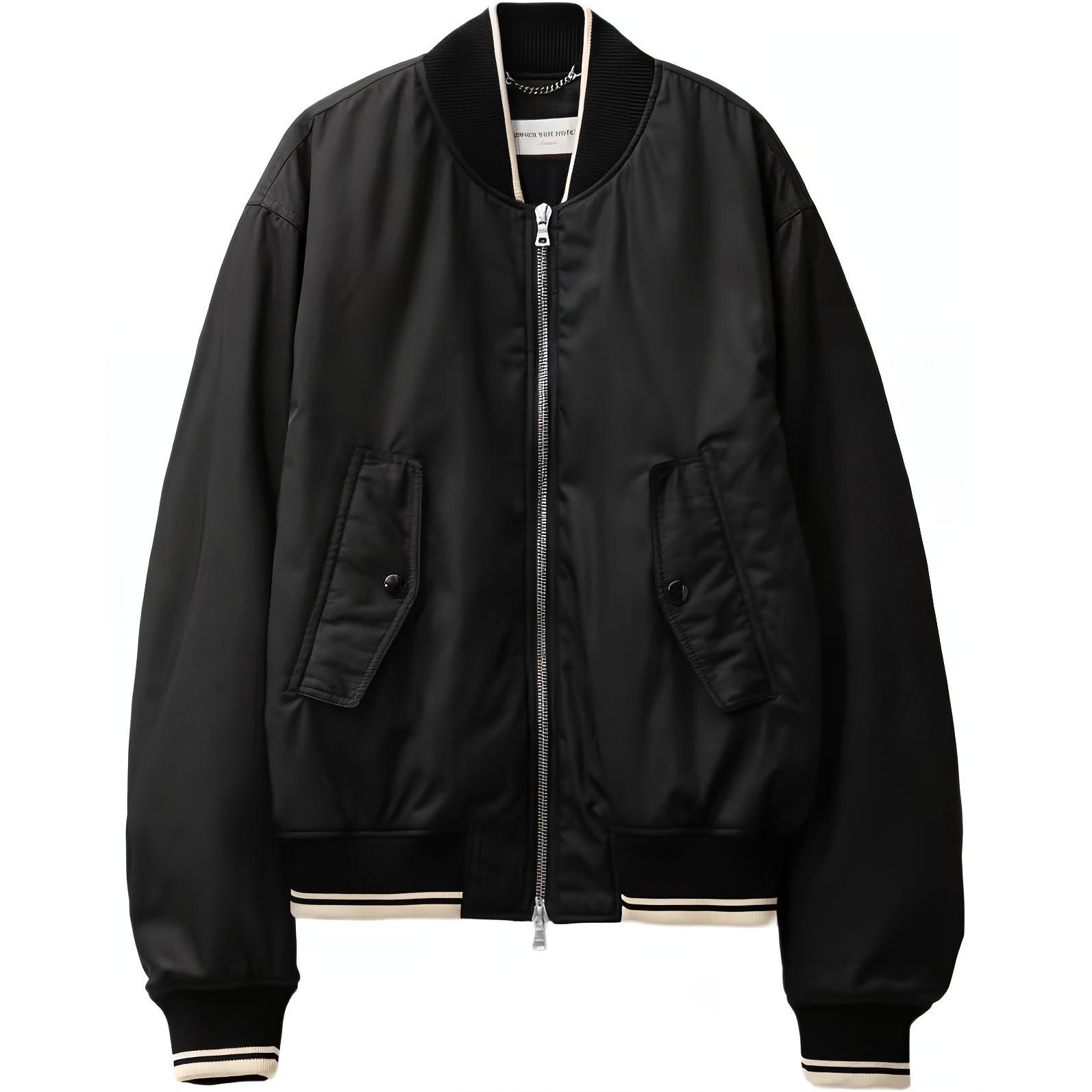 

Куртка мужская черная DRIES VAN NOTEN, Черный, Куртка мужская черная DRIES VAN NOTEN