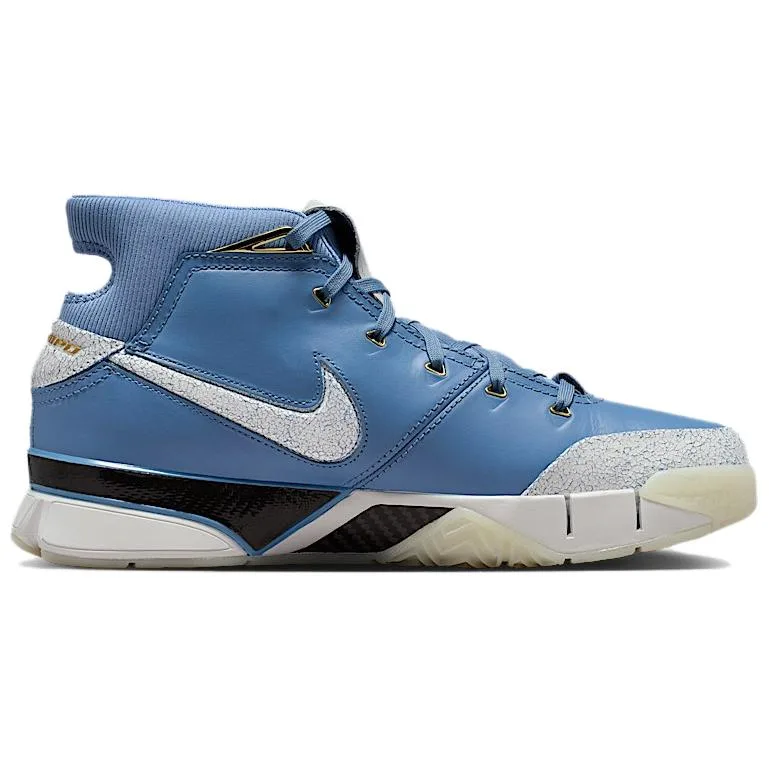 Nike Кроссовки баскетбольные Zoom Kobe 1 Support Rebound High top Vintage Men's Blue — фото 2