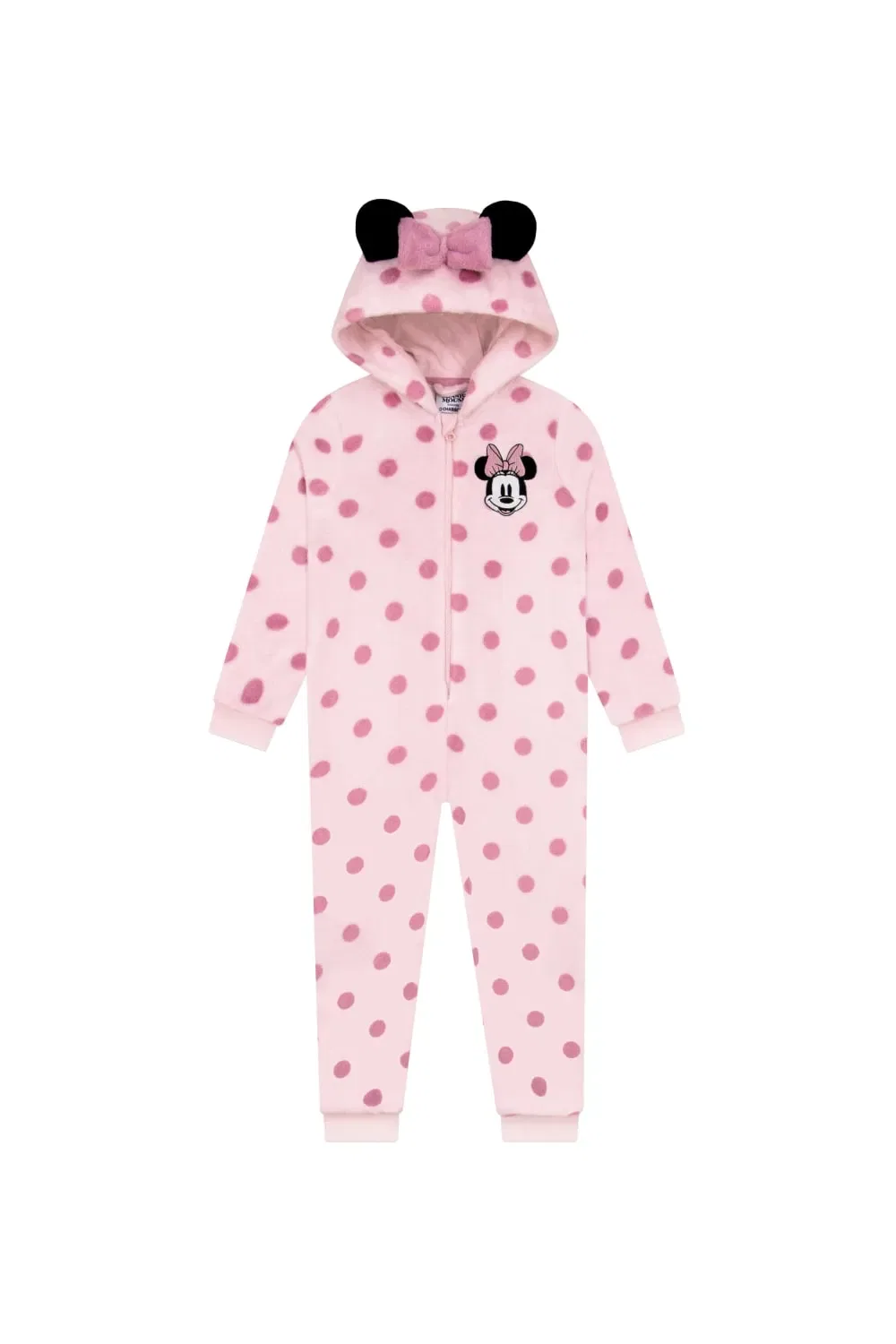 Детский комбинезон Minnie Mouse из флиса Disney, розовый