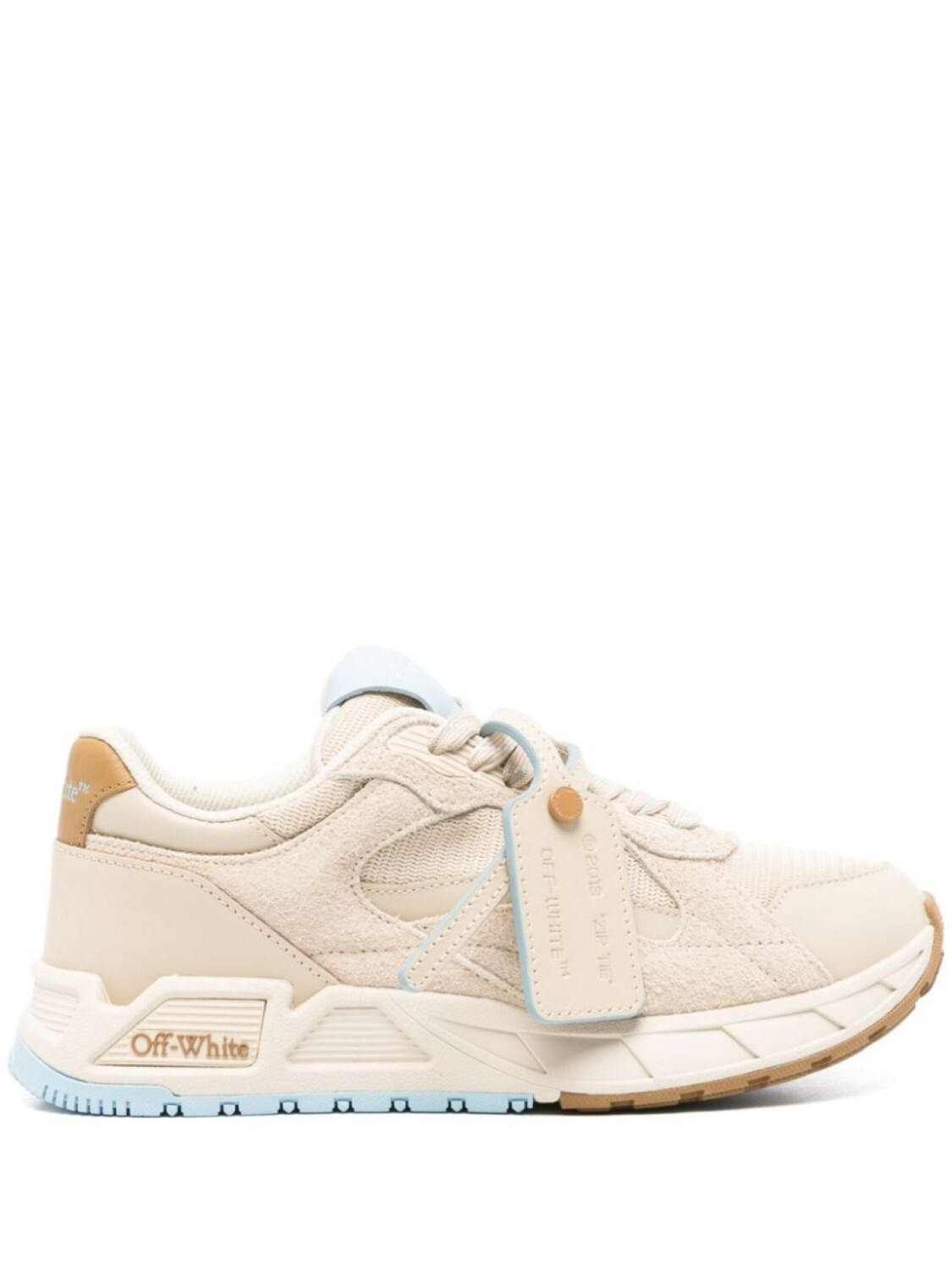 

Off-White кроссовки Kick Off, нейтральный цвет