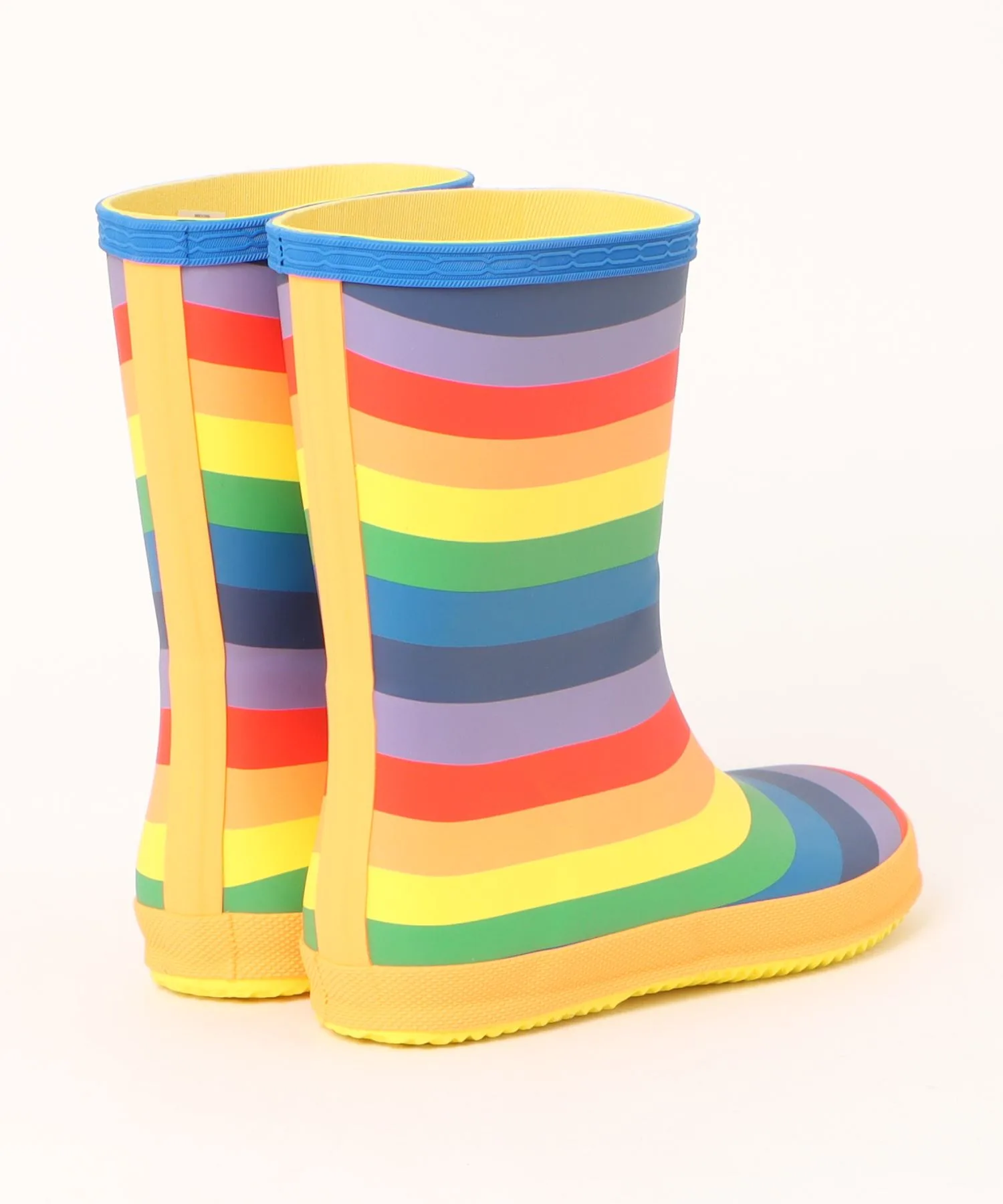 Детские резиновые сапоги HUNTER Original Kids First Classic Rainbow Print Boot — фото 2