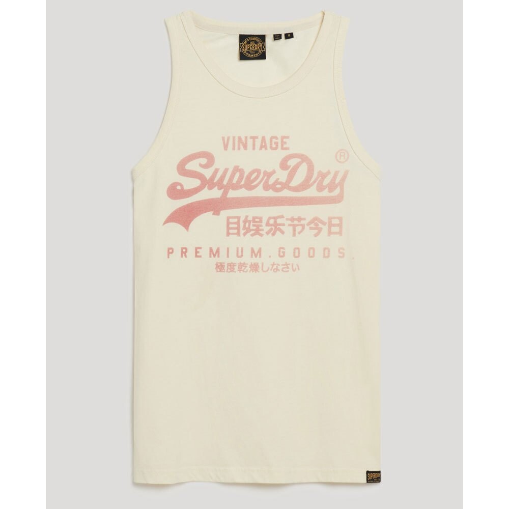 

Жилет Superdry Classic Vl Heritage, бежевый