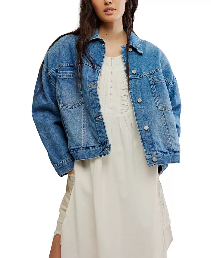 

Женская джинсовая куртка Opal Swing Free People, синий