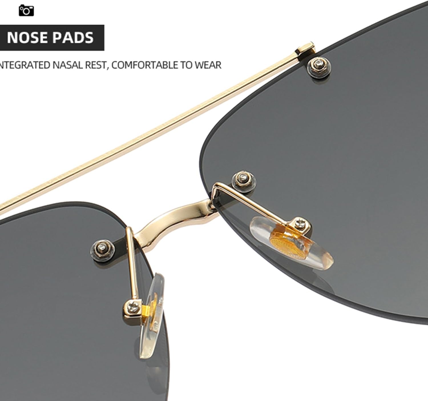 

Очки-пилот большого размера bullabulling для женщин и мужчин. Модный дизайн без оправы. Стильные ретро-очки овальной формы с защитой от УФ-излучения UV400. Большая оправа, C3