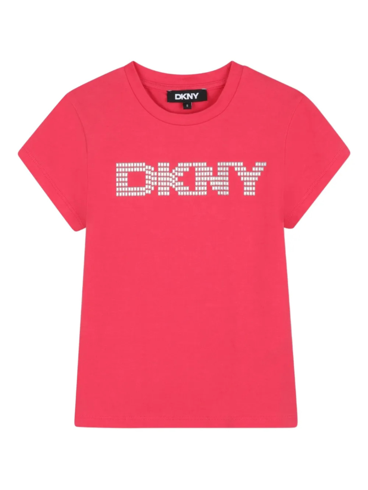 

Dkny Kids футболка с логотипом, розовый