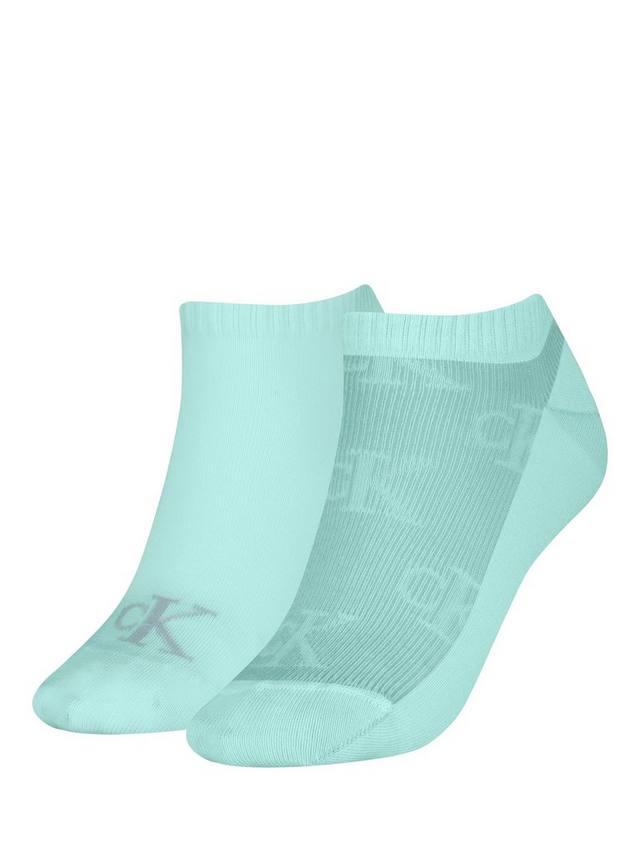 

Ребристые спортивные носки Calvin Klein, Pack of 2, Turquoise