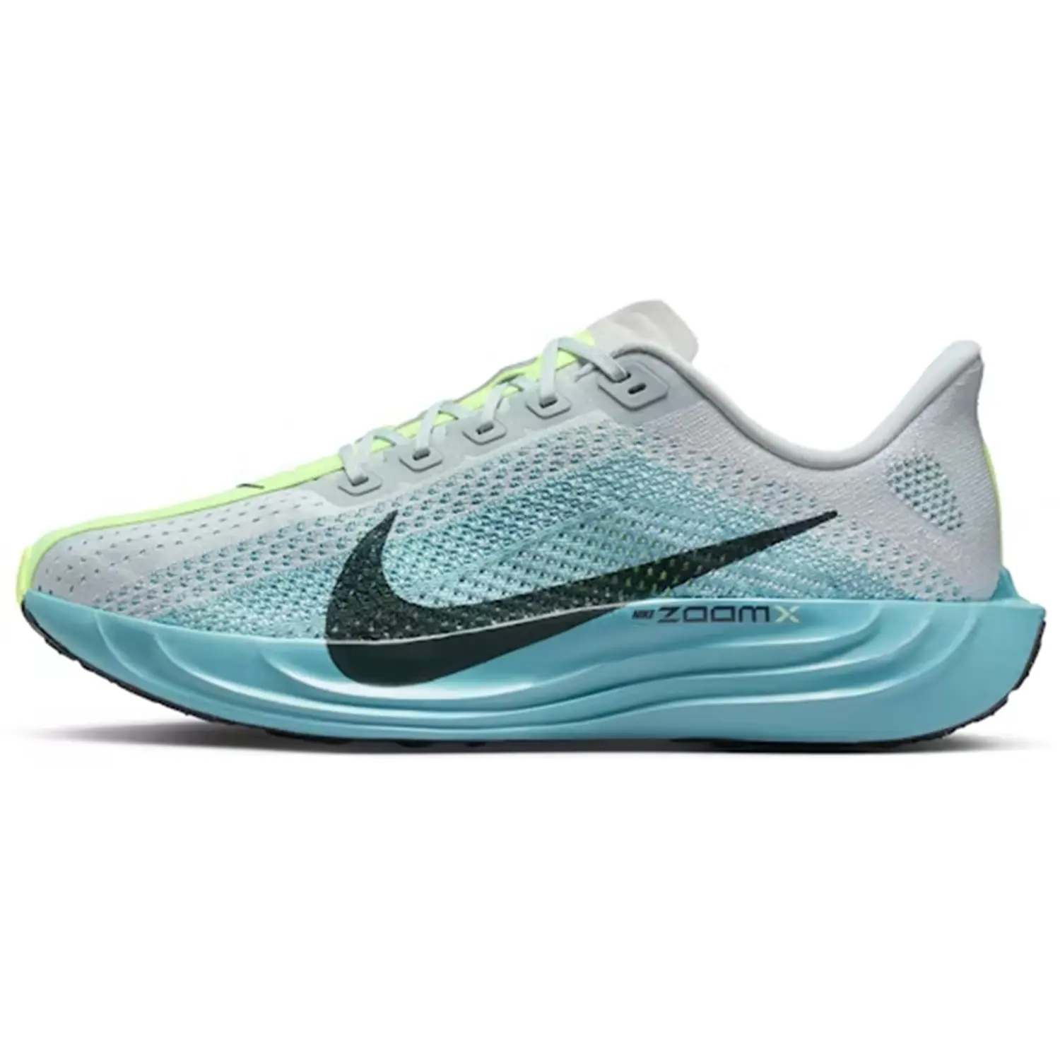 

Nike Мужские беговые кроссовки ZoomX Pegasus Plus серо-голубые