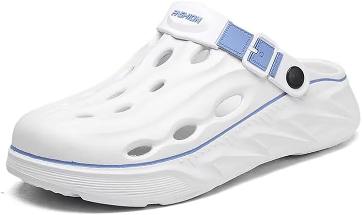 

Мужские модные сандалии с закрытым носком для летней прогулки, пляжа и водных видов спорта Zonkacen, белый