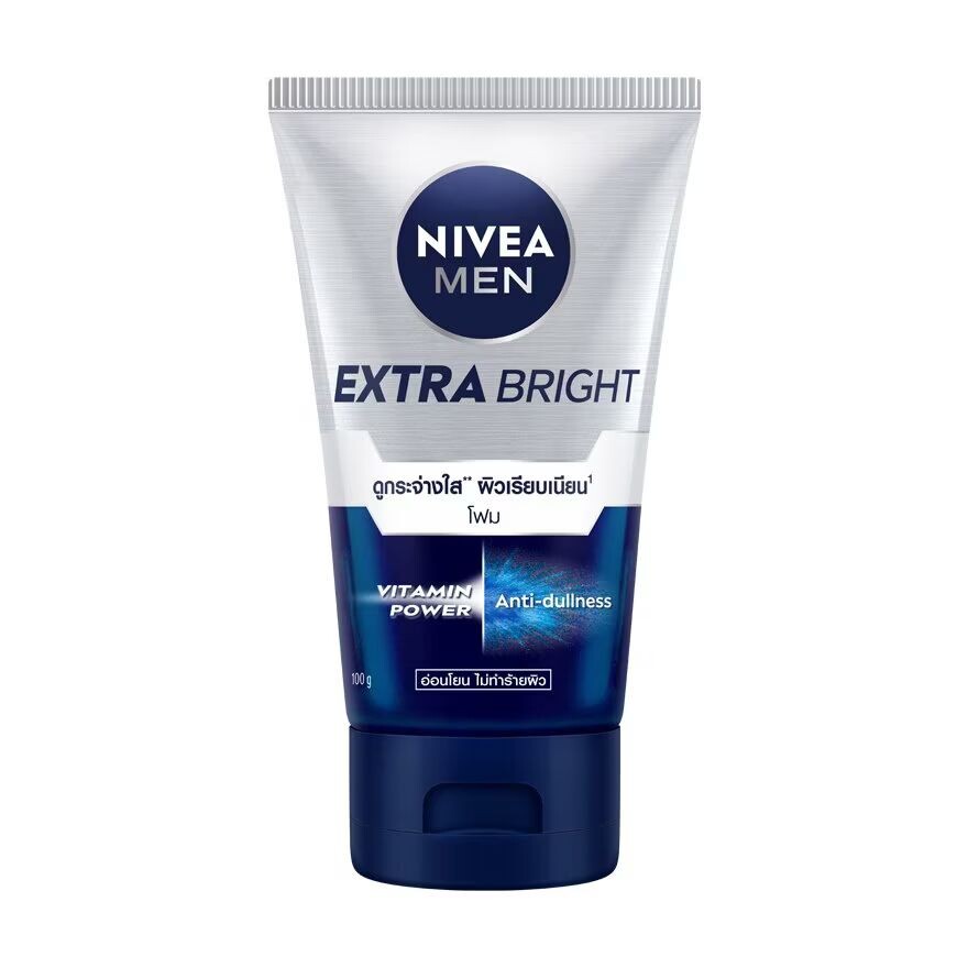 

Nivea Мужская пенка для лица Extra Bright 100 г, White