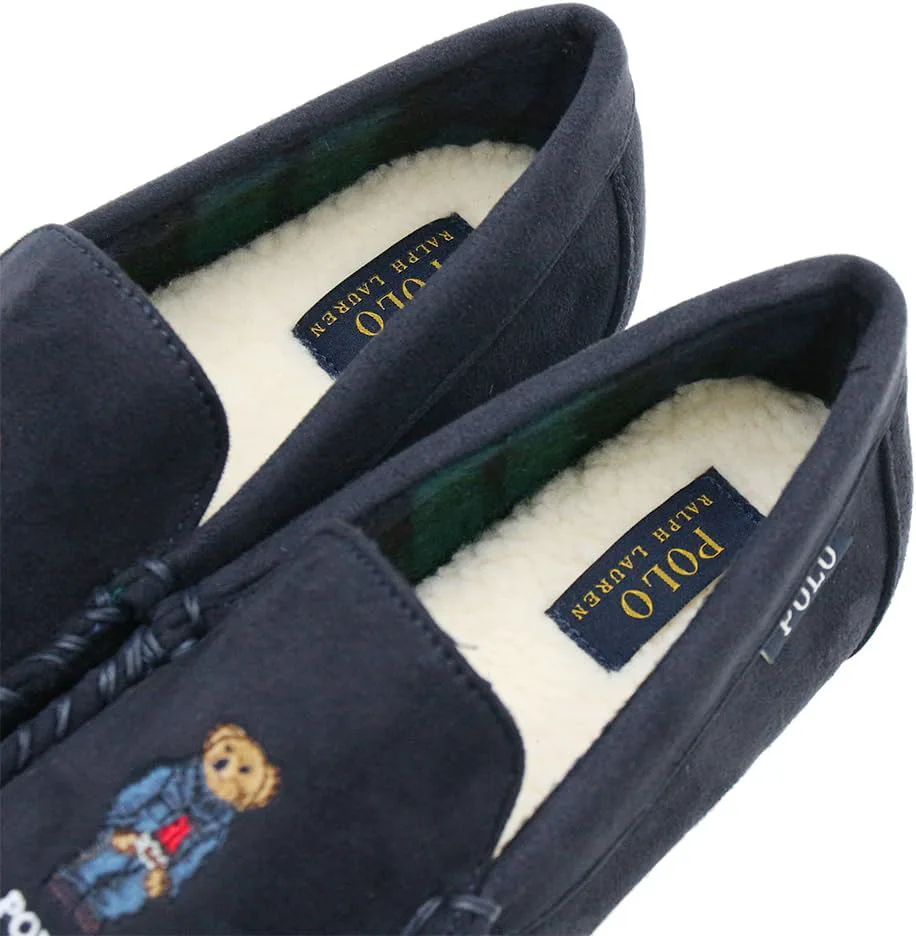 Лоферы Polo Ralph Lauren Mens Flat, темно-синий — фото 4
