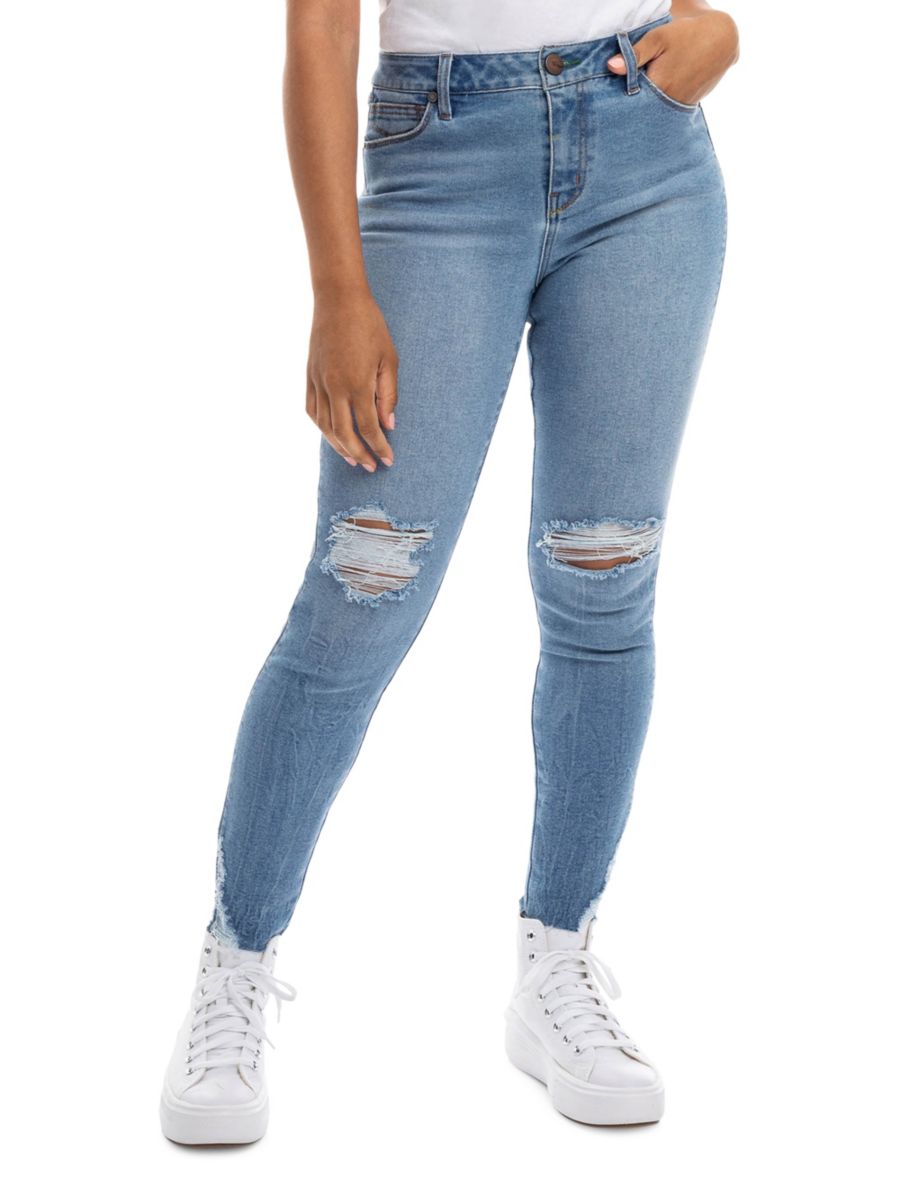 

Узкие джинсы Unity с высокой талией 1822 Denim, цвет Unity Blue