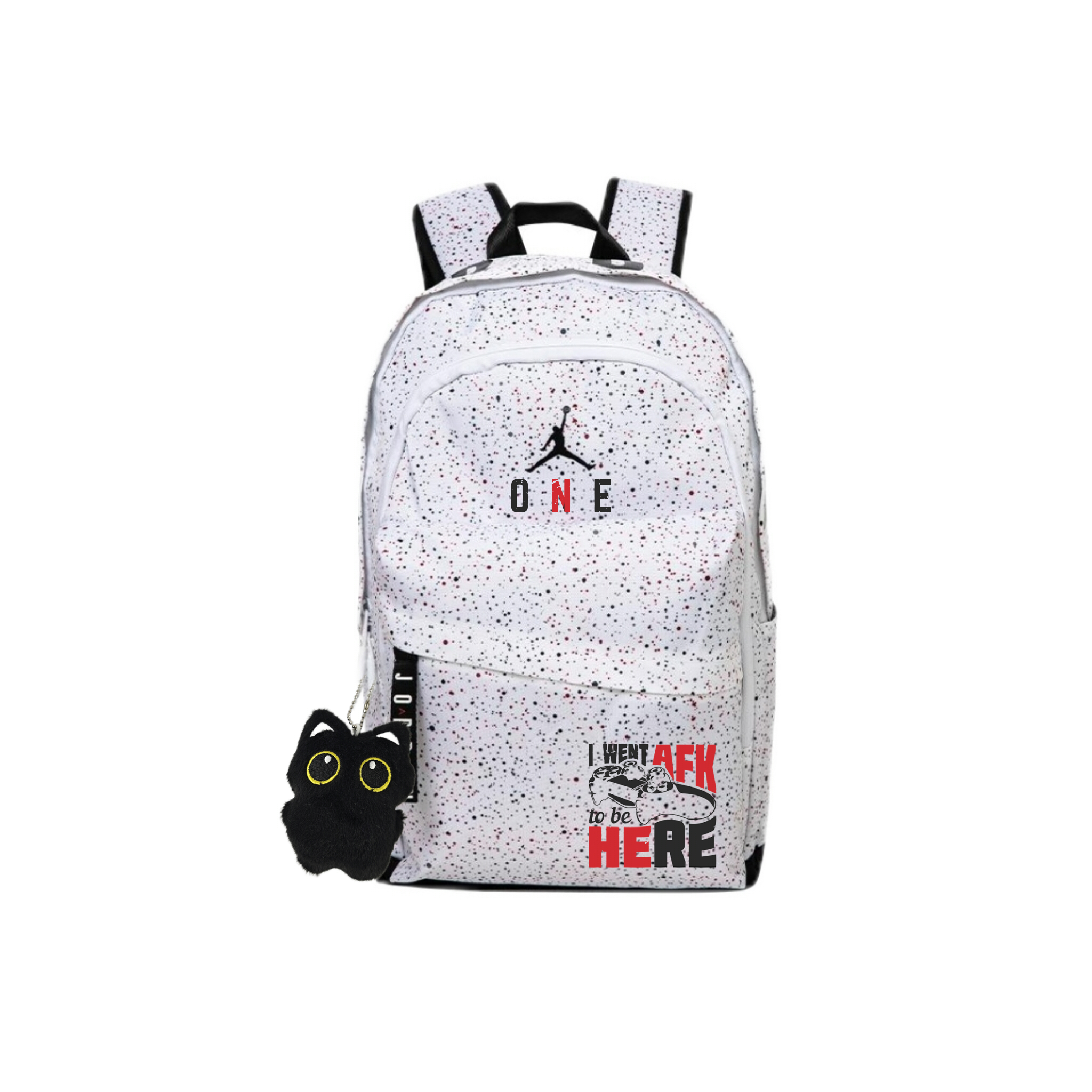

Jordan Большой унисекс рюкзак из полиэстера, Ivory White