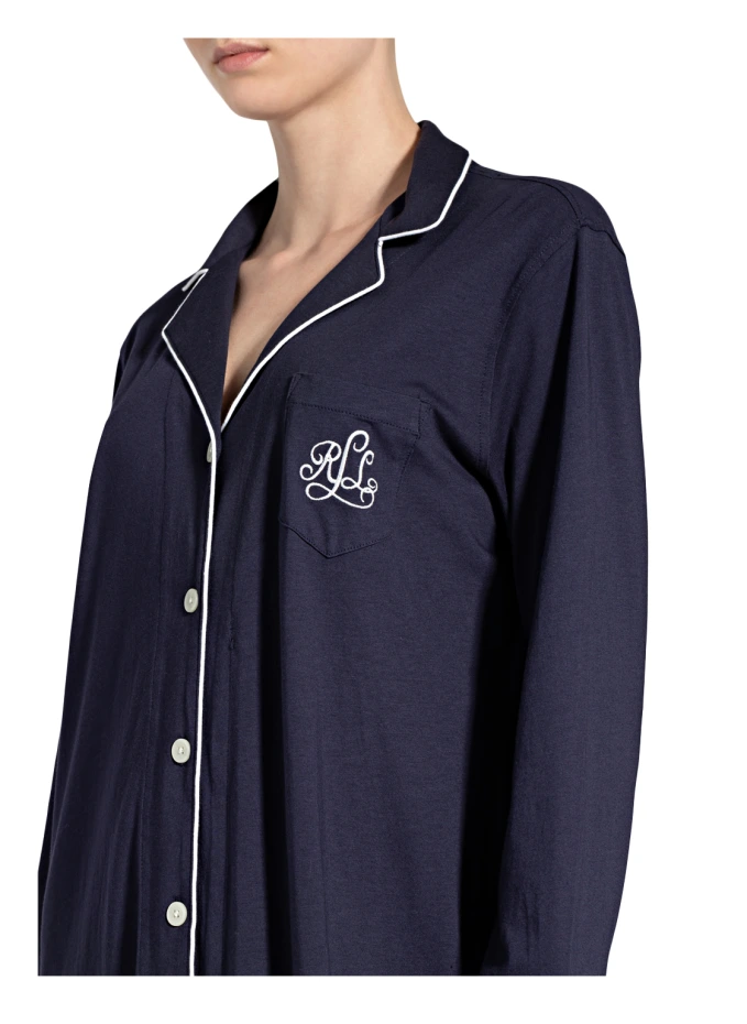 Ночная рубашка Lauren Ralph Lauren, синий — фото 4