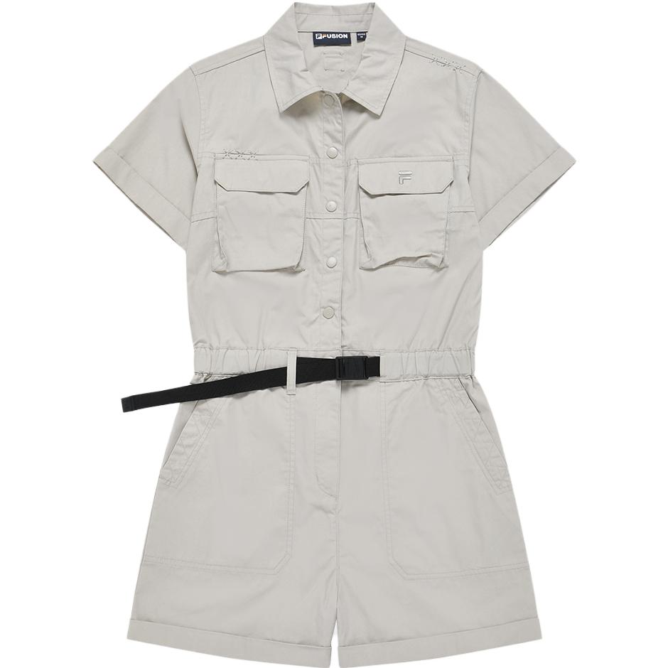 

Женские карго-шорты light gray FILA FUSION, светло-серый