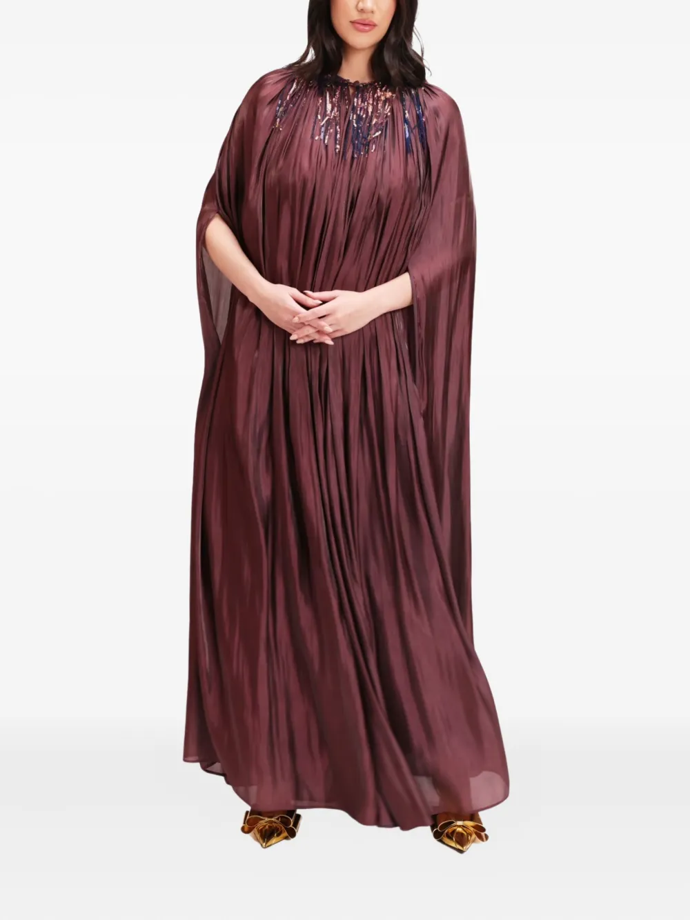 

Платье-пончо Samarah Baruni, фиолетовый