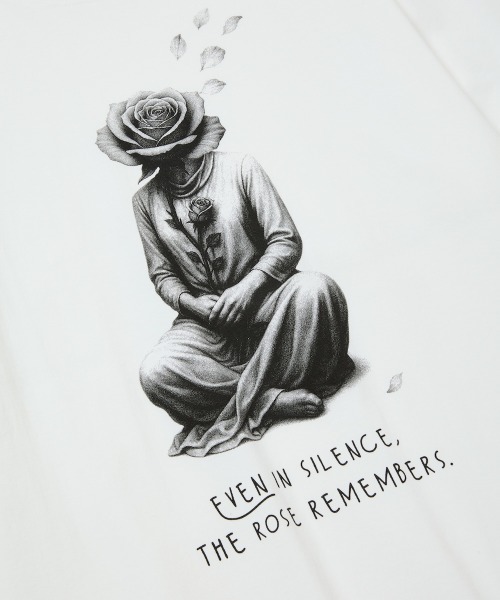 

Rehacer Футболка Relax Fit, Silent Bloom, белый