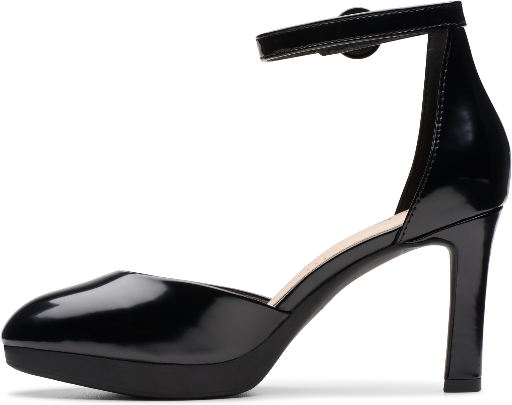 Туфли Clarks Ambyr 2 Cove, цвет Black Synthetic — фото 4