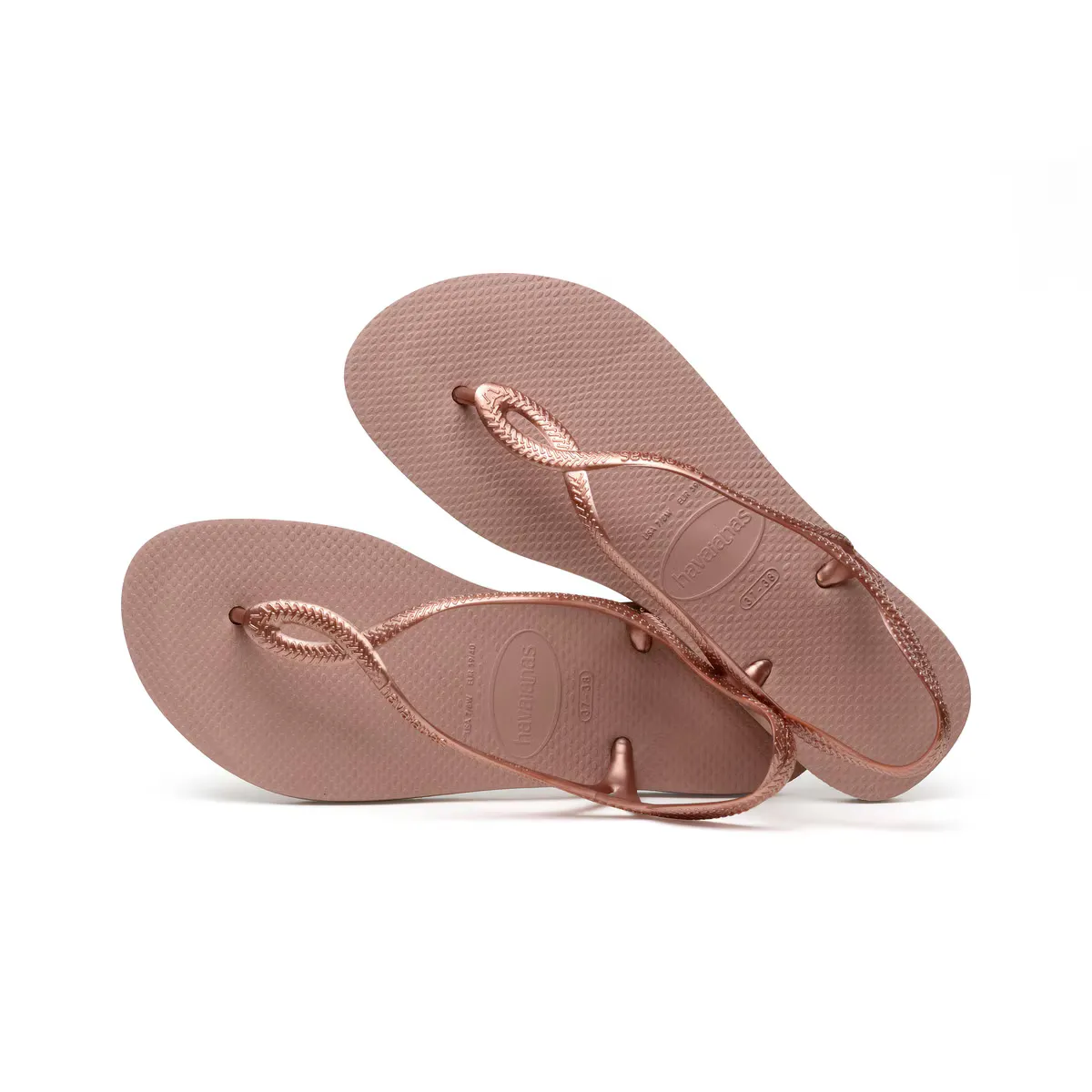 Luna Crocus Havaianas женские пляжные сандалии, цвет Rosa — фото 4