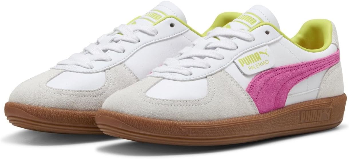 

Мужские винтажные кроссовки Puma Palermo, белый/розовый